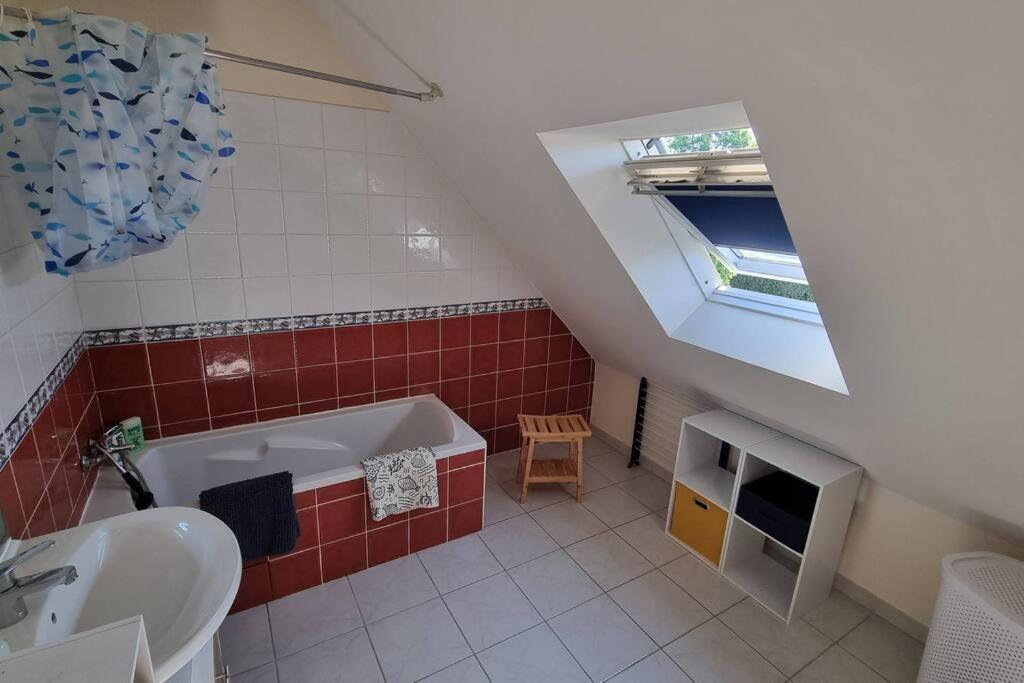 Maison De Famille Situee A Saint-Molf. Экстерьер фото